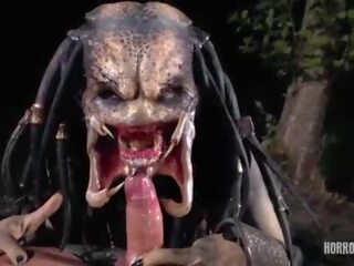 Horrorporn predator peter cazadora