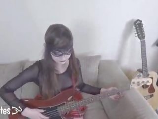 Preview&colon; attractive emo guitar lekcija težko analno in poje prihajanje