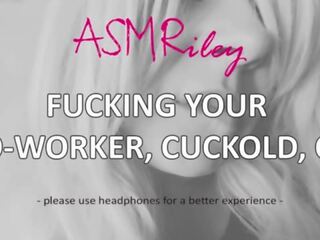 Eroticaudio - abielunaine fucks oma co-worker&comma; cuckold&comma; cei