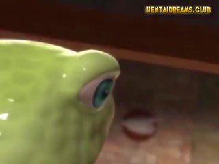 Gecko fucks unge damsel - mer ved www.hentaidreams.club