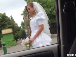 Sensational bride Amirah gets pussy fucked