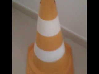 Weg cone in mijn bips